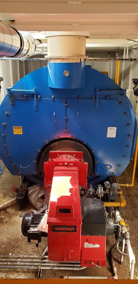 600 HP Superior Boiler with Heat Exchanger