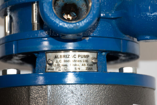 JC Industries Feed Water Turbine Pump, Model Z, Albrizac
